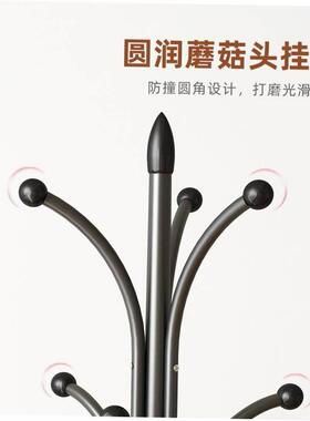 Big coat rack stand clothes holder hat hanger wooden cloth