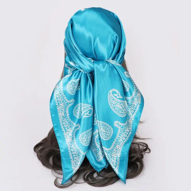 Unisex Man Women Fashion Boho Tribal Style Paisley Scarf Fau
