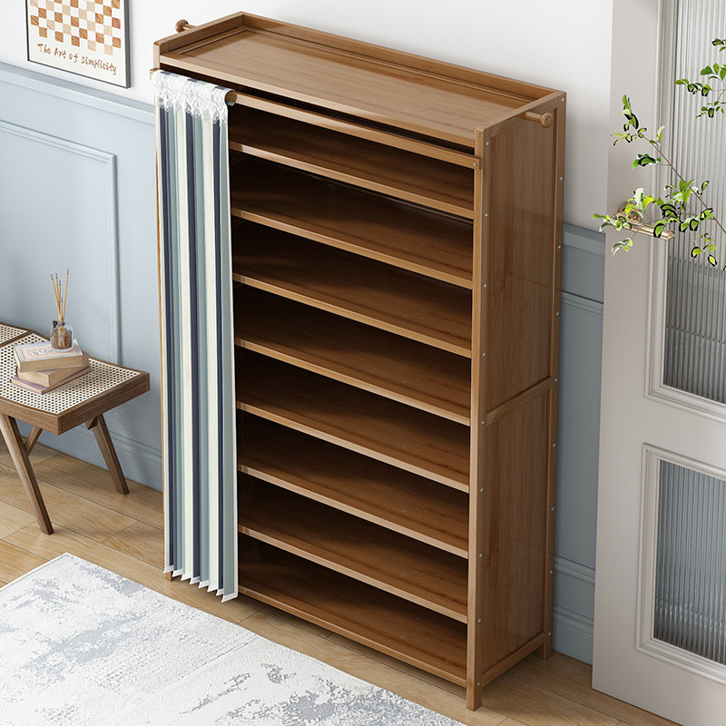 鞋架子简易门口家用室内好看防尘鞋柜出租房用多层大容量收纳神器