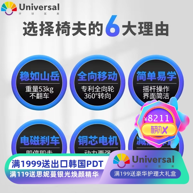 椅夫医疗电动轮椅车老年人残疾人家用老人智能代步车日本技术同款