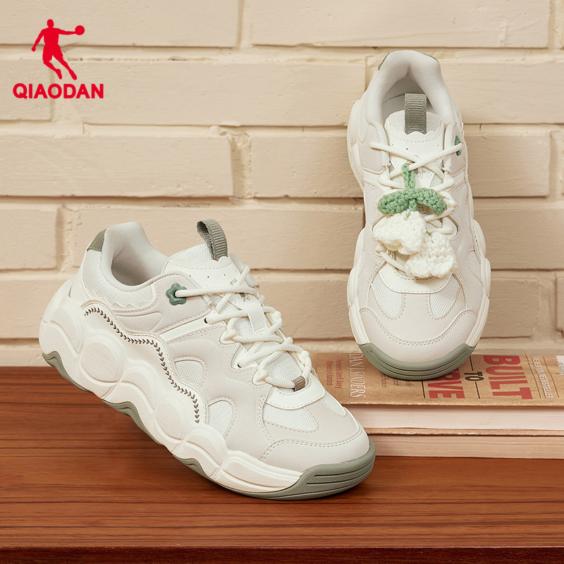 乔丹厚底增高花瓣绿色爪爪