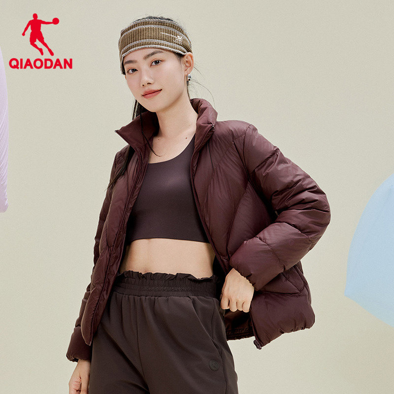 乔丹商场美德拉穿搭羽绒