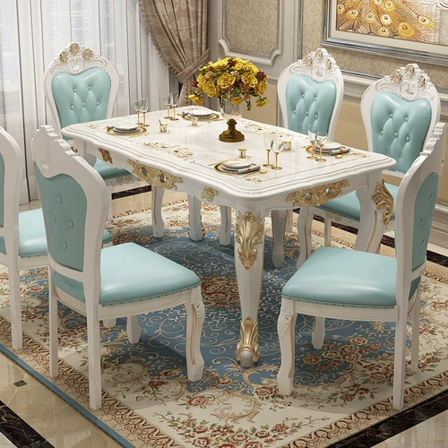 Современный прямоугольный мраморный стульчик для кормления для домашнего использования из натурального дерева