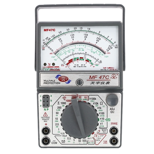 南京天宇MF47C外磁指针式防烧高精度万用表万能表高精度机械万用