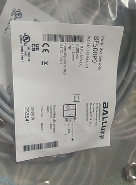 BES005W   BES00P9巴鲁夫接近开关原装正品现货巴鲁夫传感器