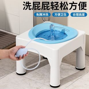 药浴可坐电动坐浴盆痔熏蒸免蹲妇科泡药盆凳子洗洗PP盆产后沐浴桶