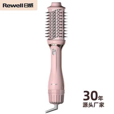 多功能热风梳吹风梳卷发器一站式不伤发蓬松吹风机2008