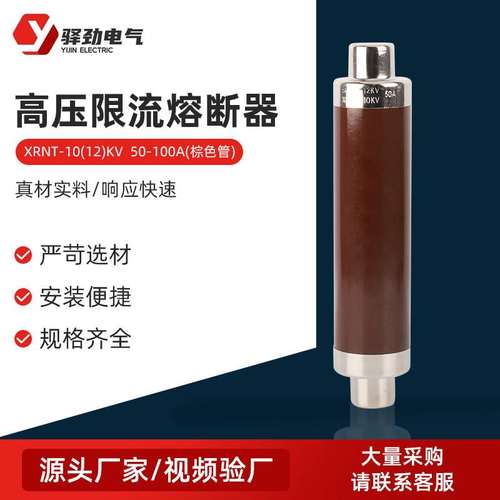 高压限流熔断器XRNT-10(12)KV  50-100A(棕色管)保险管陶瓷熔管