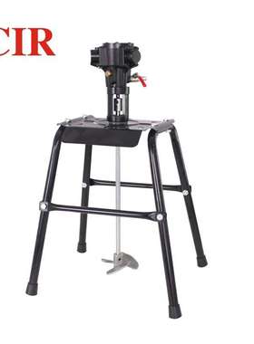 台湾CIR搅拌机油漆涂料乳胶腻子灰四柱固定式气动搅拌机5加仑搅拌