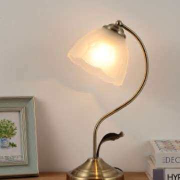 欧式田园地中海床头灯家用卧室书房台灯装饰灯具复古温馨创意芳素