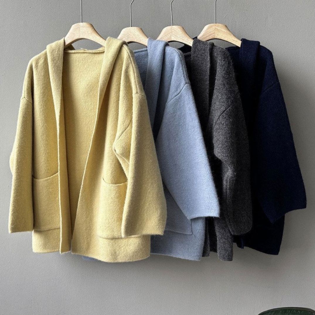 风高级感P227开衫宽松秋冬外穿