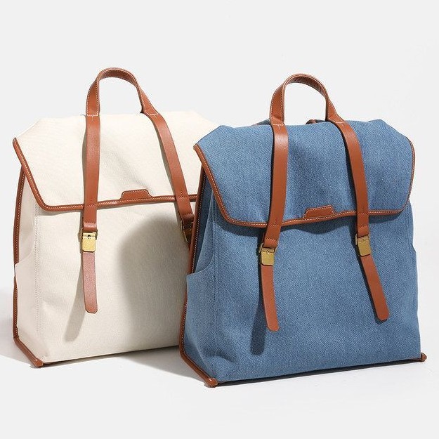 背包明星同款帆布大容量山行14