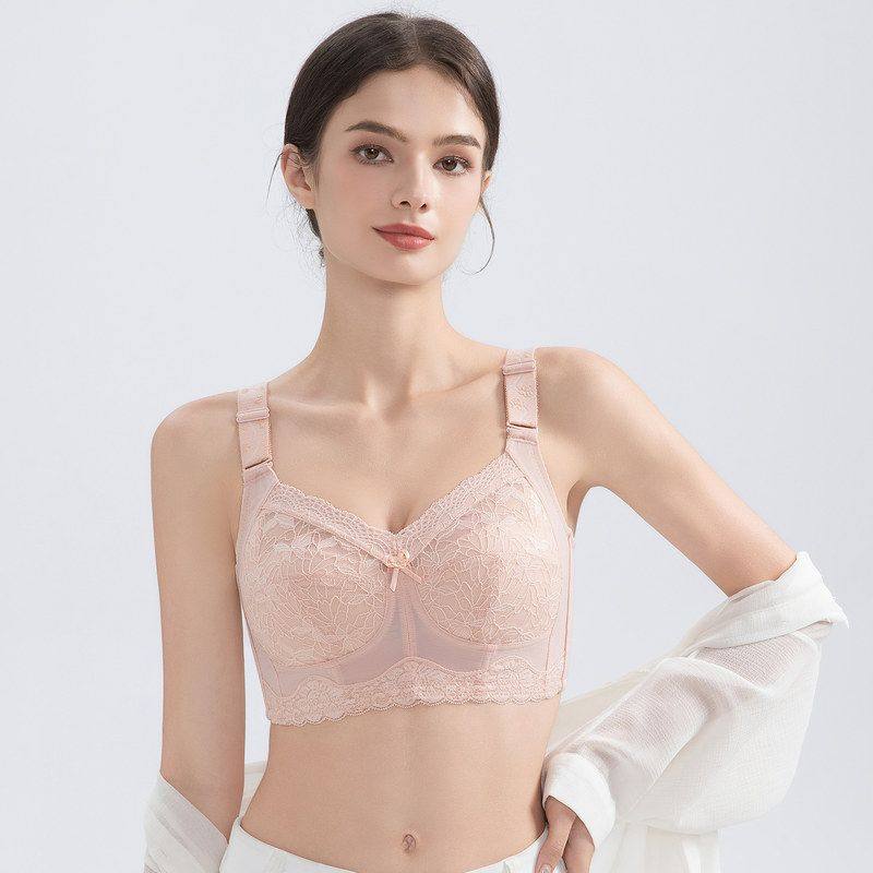 上托女调整型内衣大显小收副乳文胸罩杯胸罩超薄全无钢圈大码蕾丝,女士内衣/男士内衣/家居服,文胸,淘宝优惠券,粉丝福利购,淘宝优惠卷