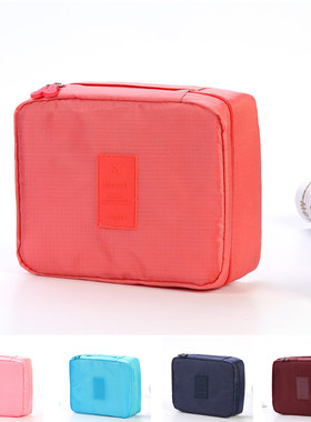 四方包收纳小包Large capacity makeup bag square bag small bag