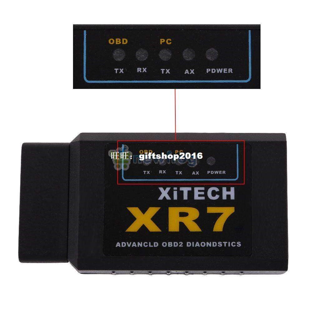 XR7 ELM327 Bluetooth OBD-II 2 Advanced Diagnostic Car Scannein the 3C Digital Accessories,  USB Computer Peripherals ,  MSN Chat partner  category - from Buy2taobao.com to provide professional Taobao agent buy service