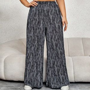 plus large size fat women high waist trousers ladies pants