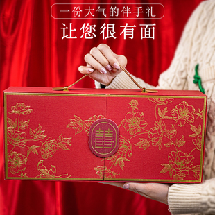 大号结婚喜糖成品礼盒含糖回礼高端订婚提亲送宾客伴手礼小众婚礼