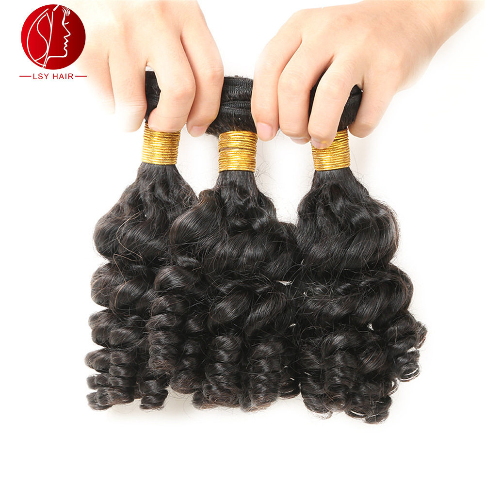 货源funmi hair human hair假发自然色真人发发帘