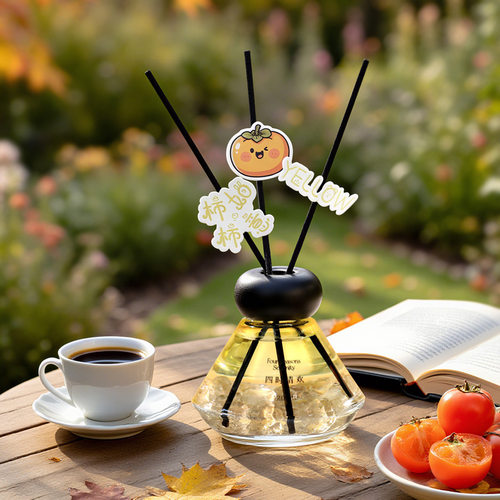 四季香薰摆件家用晶石无火香薰精油卧室感扩香石室内持久香氛