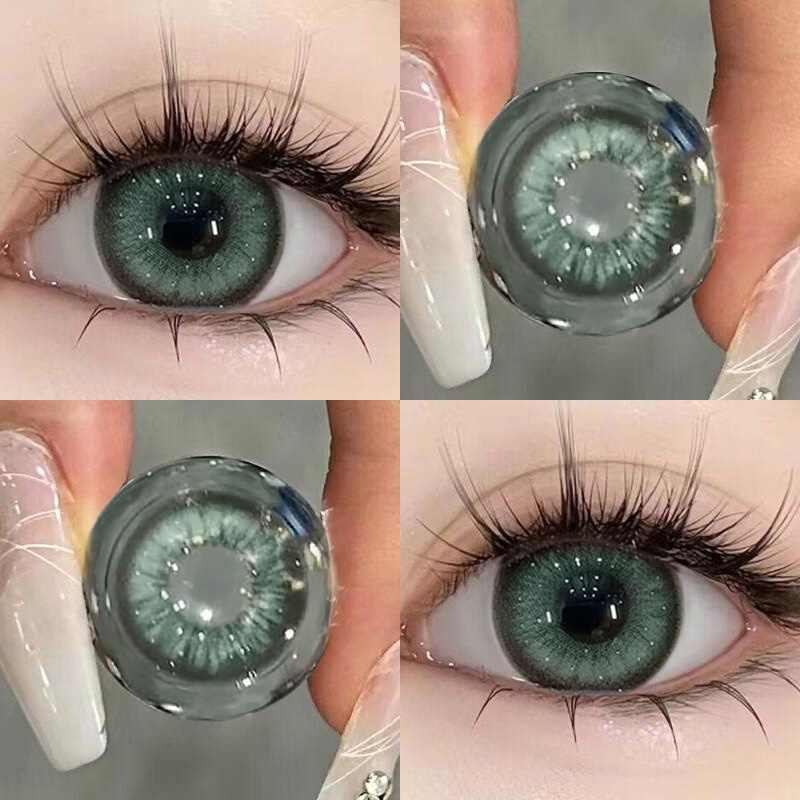 买一副送一副 送护理液+润眼液+镜盒