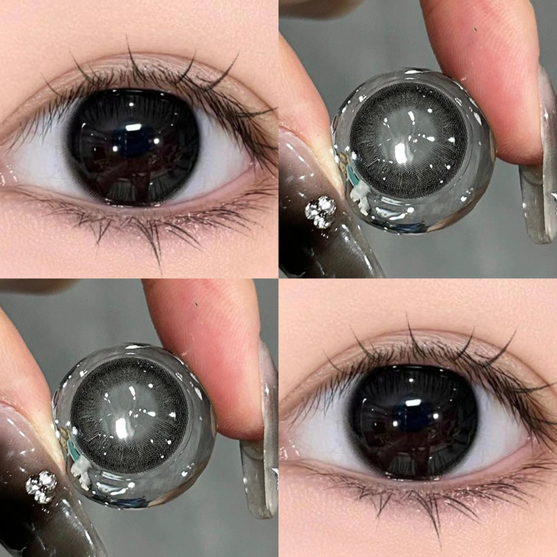 NEOCOULER美瞳日抛30片大直径黑色混血款隐形眼镜正品官方次抛女