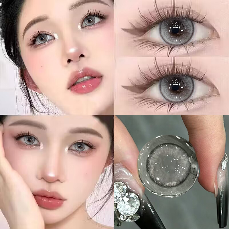 买一副送一副 送护理液+润眼液+镜盒