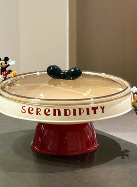 新年果盘家用客厅摆件喜庆茶几乔迁之喜高脚零食水果盘轻奢糖果盘