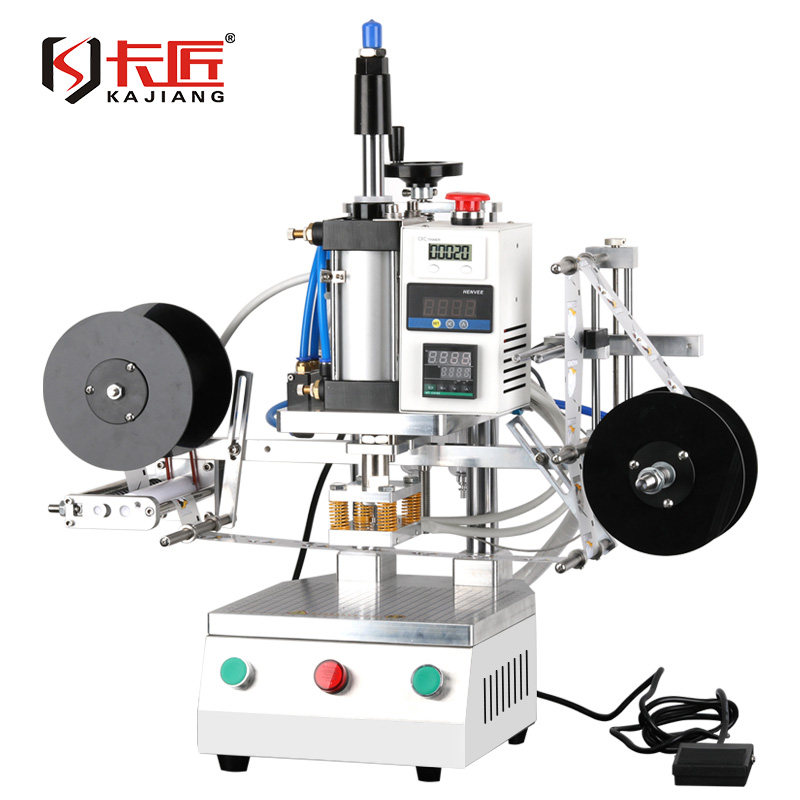 wt-ty100气动热转印烫画机口罩logo烫压机防伪标签烫印鞋垫手套帽子