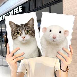 狗狗证件照华为平板matepad11保护套5s壳air12搞怪v8pro宠物8荣耀9m6外壳5小米7三折6pro适用7s红米kpad2024