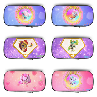 奇妙萌可马卡龙可爱笔袋高颜值ins风小学生铅笔盒女生2026新款超火文具袋初中生笔盒学生文具盒儿童网红爆款