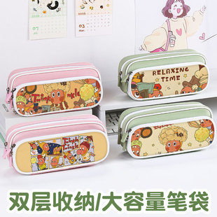 星星人笔袋小学生铅笔盒2025新款超火文具袋初中生笔盒学生文具盒儿童网红爆款男女生男孩款周边联名卡通可爱