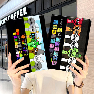 节奏盒子ipad10保护套pro2024款 11寸5苹果air7平板mini6壳4迷你3适用2三折带笔槽8第9代2021搞怪2018周边2020