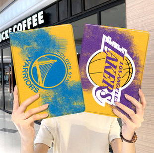 NBA篮球ipad10保护套pro2024款 11寸5苹果air6平板mini7壳4迷你3适用2三折1带笔槽2018九8第9代2020湖人队2021