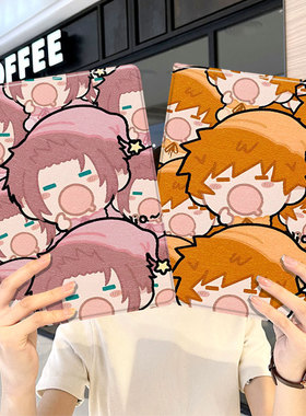 蓝色监狱华为平板matepad11保护套5s壳air12蓝锁v8pro外壳8荣耀9m6带笔槽x8小米76三折5pro适用6s红米se2024