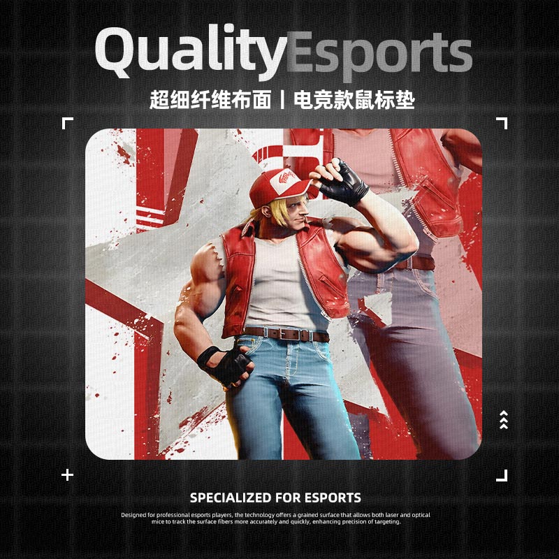 街霸6不知火舞鼠标垫电竞fps游戏专用2025新款电脑桌垫大小号炫酷