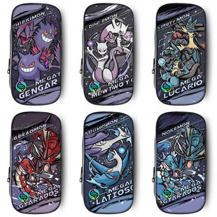 pokemon宝可梦笔袋小学生铅笔盒2025年新款超火网红爆款文具袋初中生笔盒学生文具盒儿童男生男孩子耿鬼周边