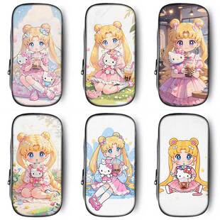 美少女战士凯蒂猫hellokitty笔袋小学生铅笔盒2026新款超火文具袋初中生笔盒学生文具盒儿童网红爆款女生女孩