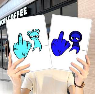 节奏盒子ipad10保护套pro2024款11寸5苹果air7平板mini6壳4迷你3适用2三折2020带笔槽8第9代2021男生2018搞怪