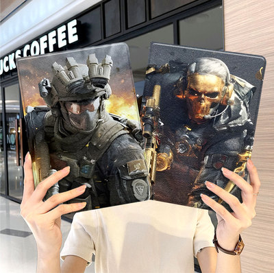 三角洲行动ipad10保护套pro2024款11寸5苹果air7平板mini6壳4迷你3适用2三折2020带笔槽8第9代2021威龙2018九