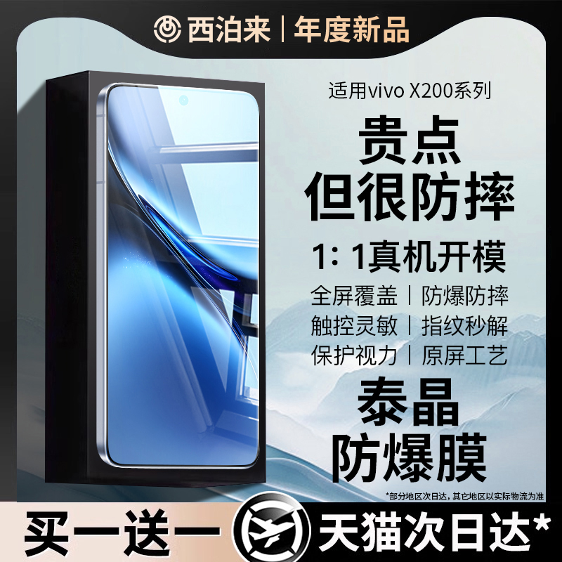 适用vivo手机系列新款防爆钢化膜
