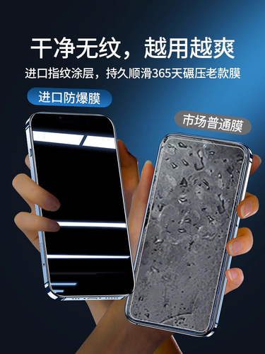 Xibolai applies Apple 16 tempered film iphone14promax mobile phone film 17air peeping 13/11pro new 12 airbag 15 peeping film x drop resistance xr full-screen xsMax peeping prevention