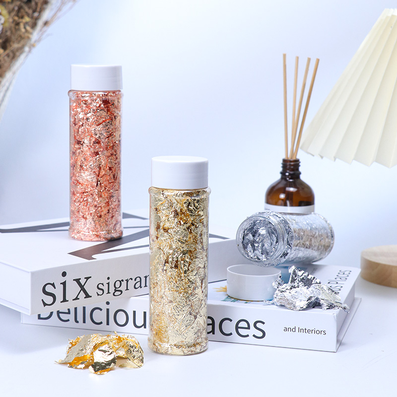 diy简欧风金箔纸克装香薰蜡烛