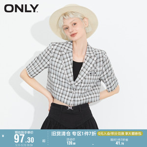 秋季短袖西服ONLY时尚