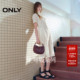 中长款 ONLY2025秋冬新款 翻领可调节腰带吊带内衬套装 连衣裙女