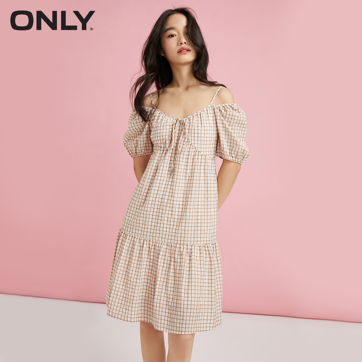 ONLY奥莱夏季田园风格纹