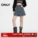 百搭复古水洗短裙牛仔半身裙女 时尚 ONLY奥莱 夏季