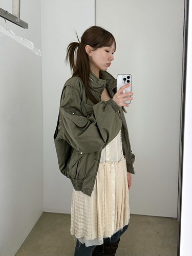 openyyTALK工装夹棉外套棉服