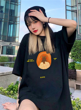 CPFM侃爷JESUS IS KING专辑限定短袖男女高街宽松休闲潮牌流行T恤