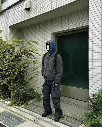 Fararchive水洗做旧重磅夹克