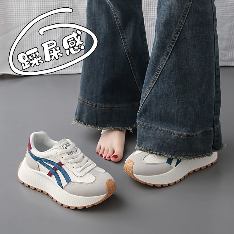 新款秋季显脚小防滑孕妇运动鞋女